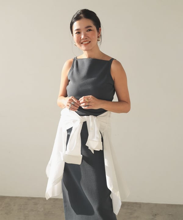 Demi-Luxe BEAMS（デミルクス ビームス）ヘルシー ニットキャミソール