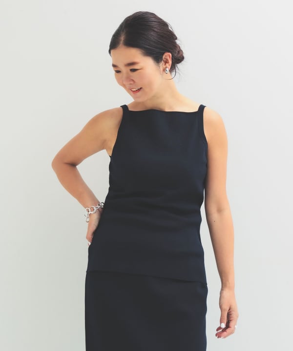 Demi-Luxe BEAMS（デミルクス ビームス）ヘルシー ニットキャミソール