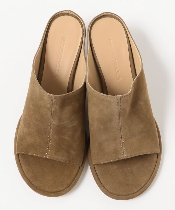 EFFE BEAMS（エッフェ ビームス）BRENTELLA / VIRNA スエード ミュール