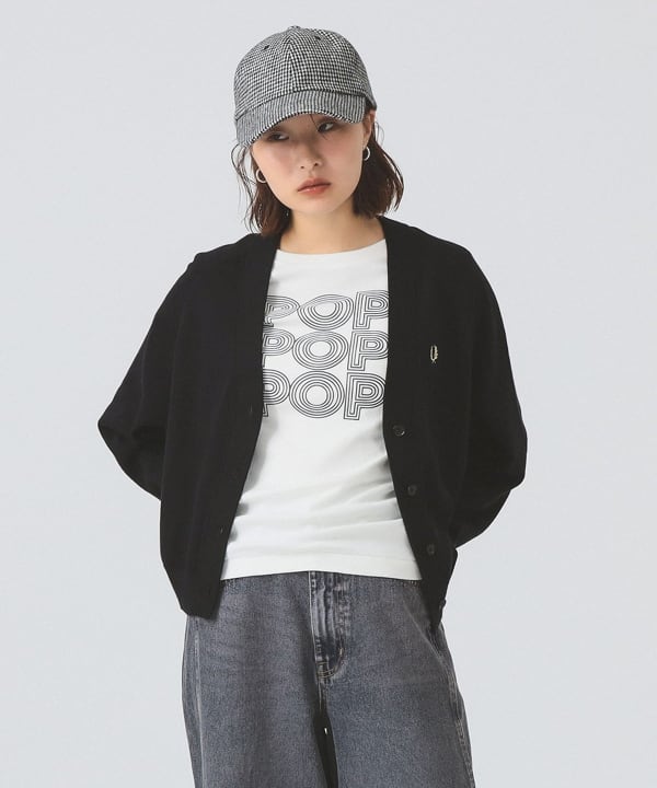 Ray BEAMS（レイ ビームス）FRED PERRY / V-Neck Cardigan（トップス