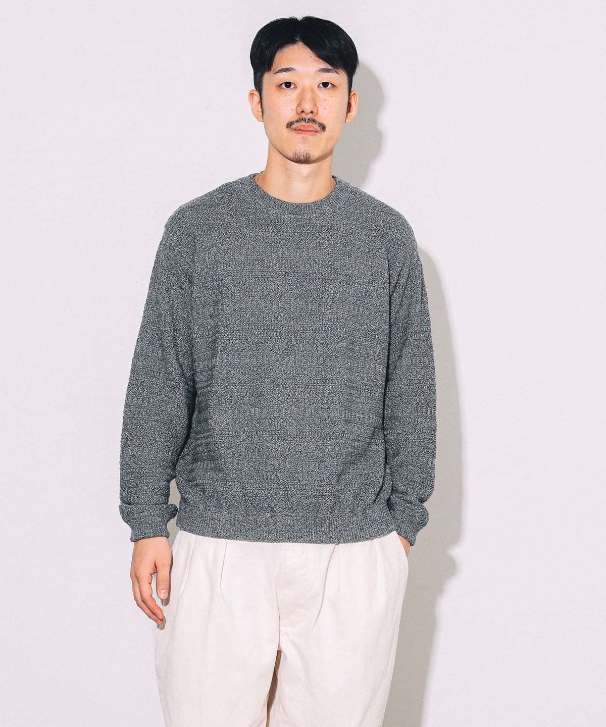 BEAMS T（ビームスT）crepuscule / Fair Isle Links Knit（トップス