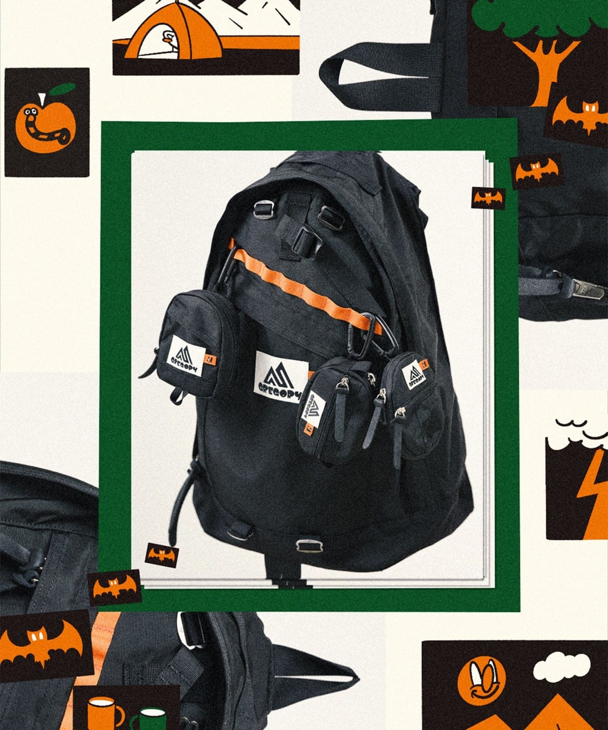 BEAMS T（ビームスT）GREGORY × KOICHI YAIRI / MICRO POUCH TAILMATE