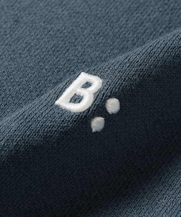 B:MING by BEAMS（ビーミング by ビームス）12ゲージ B刺繍 クルー