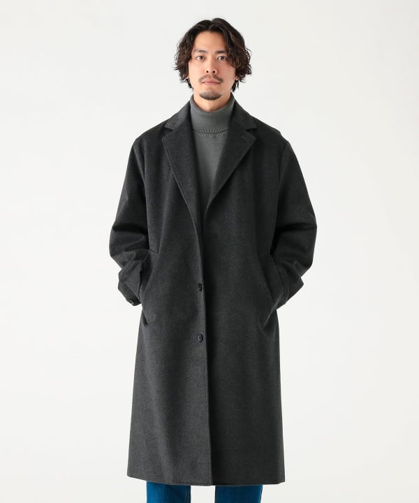 B:MING by BEAMS B:MING by BEAMS Wool Chesterfield Coat 2025FW