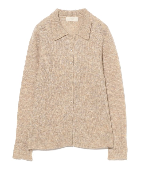 B:MING by BEAMS（ビーミング by ビームス）モヘヤ混 ポロ ニット