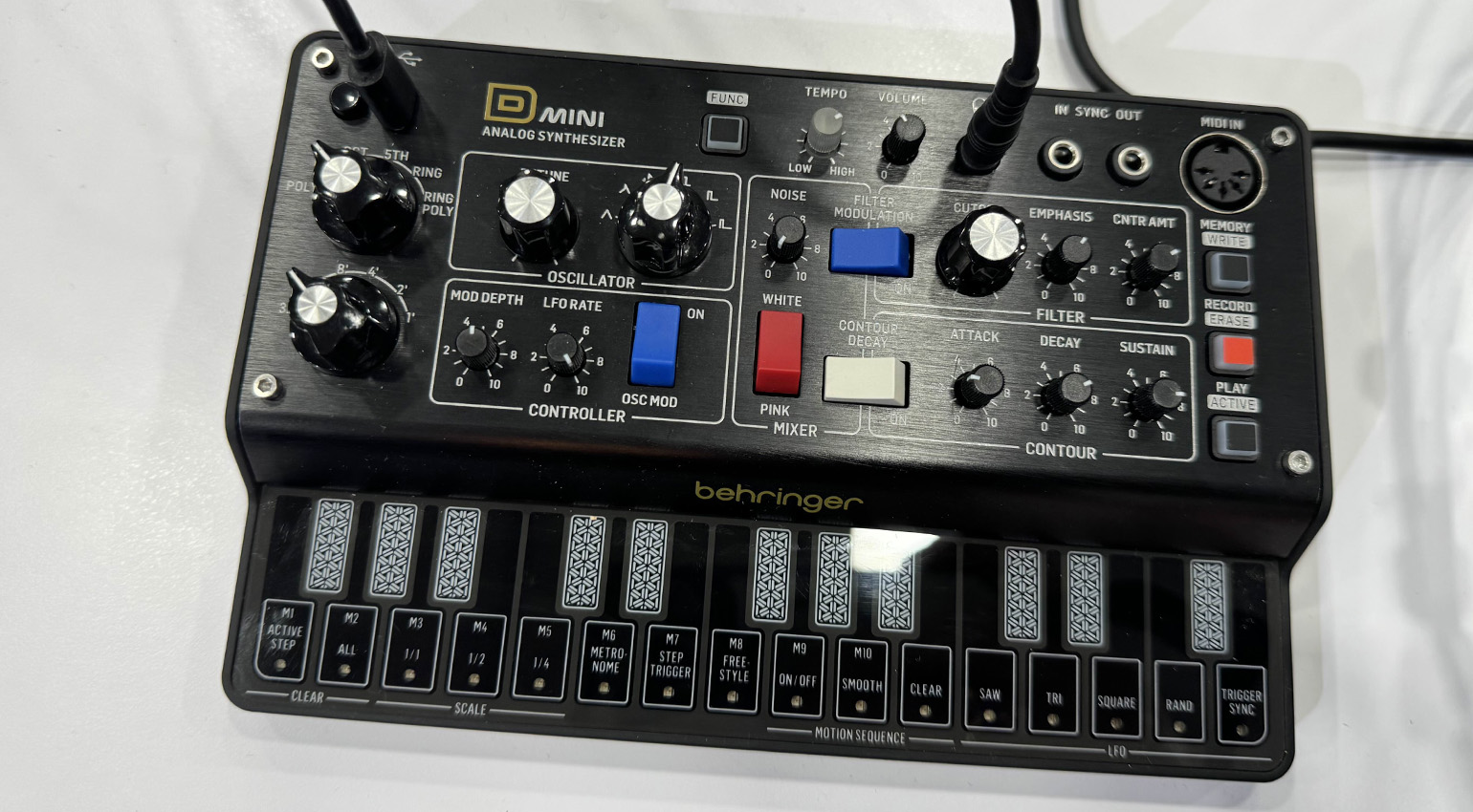 Behringer D Mini: Fancy a Tiny Model D With a Sequencer for $99