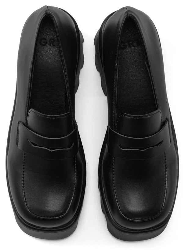 レザー厚底ローファー[ci463] | レディースファッション通販のグレイル