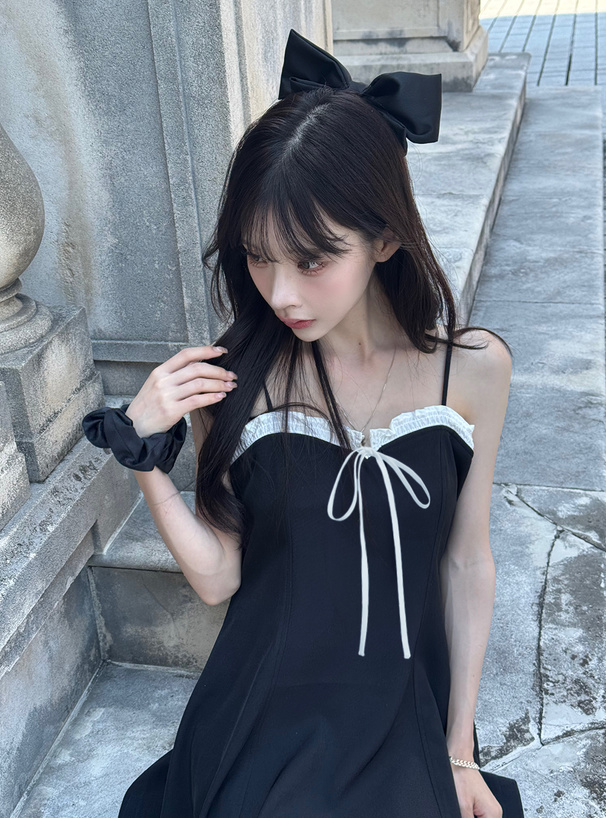 リボンフリルキャミソールワンピース[an1796] | レディース