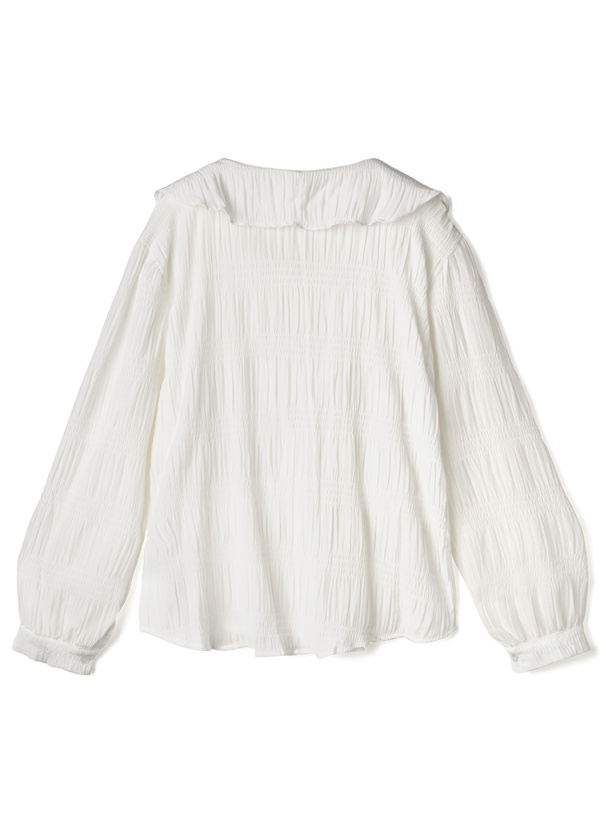 Vネックフリルラッフルブラウス[ac1868] | レディースファッション通販