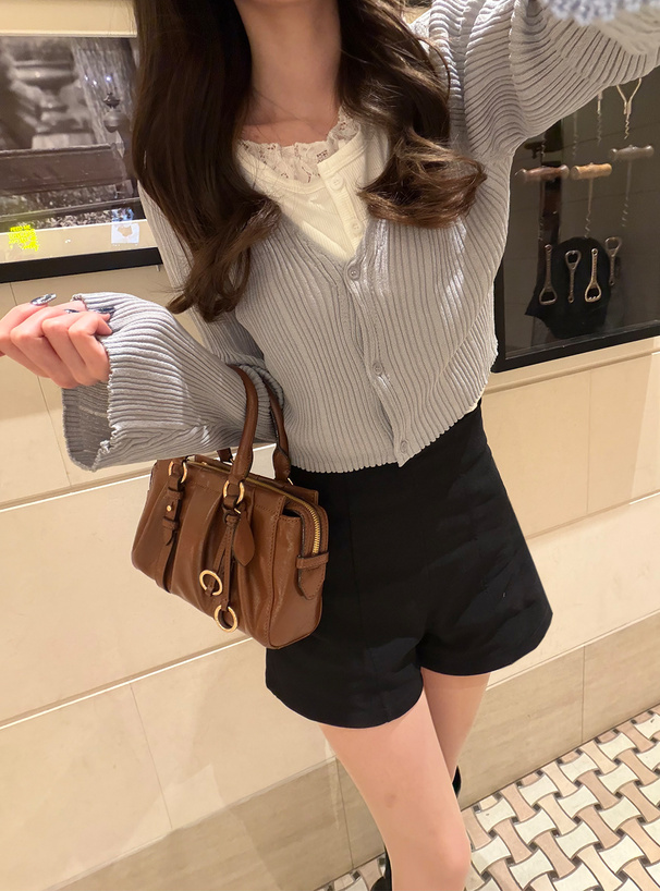 タックハイウエストショートパンツ[at1744] | レディースファッション