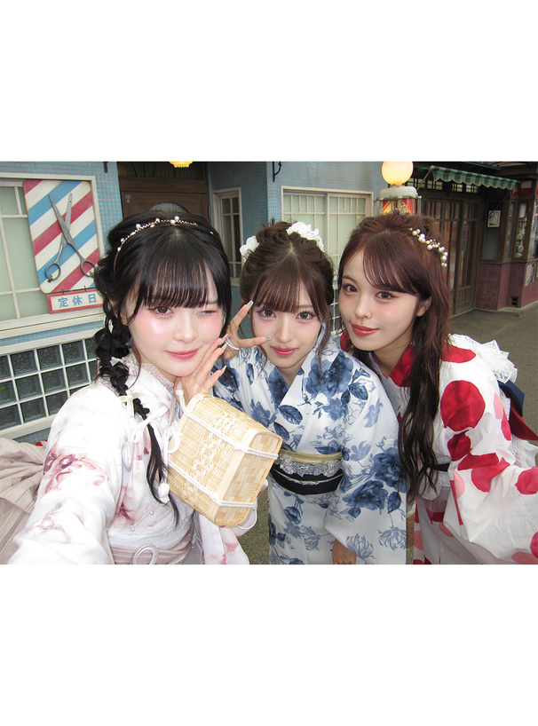 水彩花柄浴衣セット[gi1519] | レディースファッション通販のグレイル