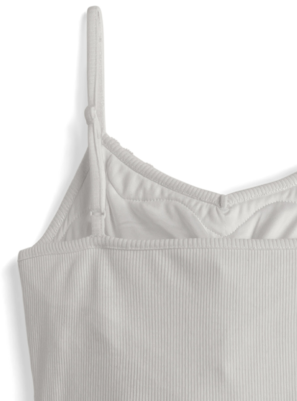 カップ付きレースロゴキャミソール[dk1429] | レディースファッション