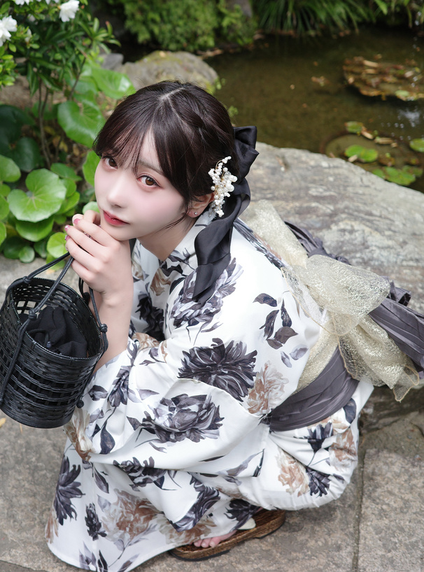 水彩フラワー浴衣セット[fy026] | レディースファッション通販の