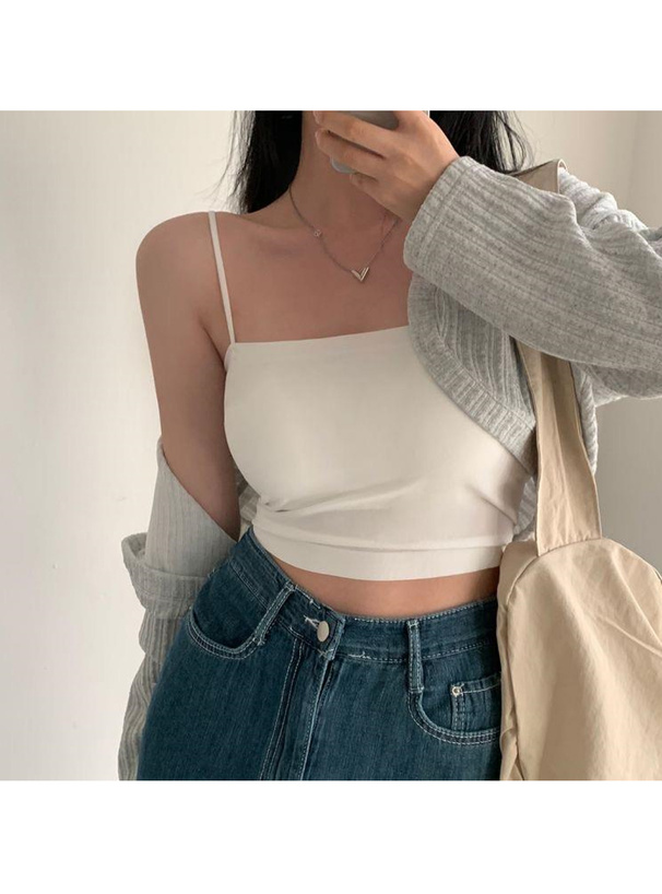 カップ付きベアキャミソール[tu1581] | レディースファッション通販の