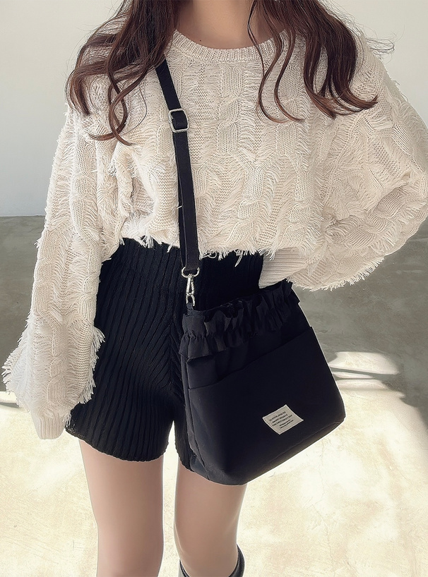 フリルショルダーバッグ[tr689] | レディースファッション通販の