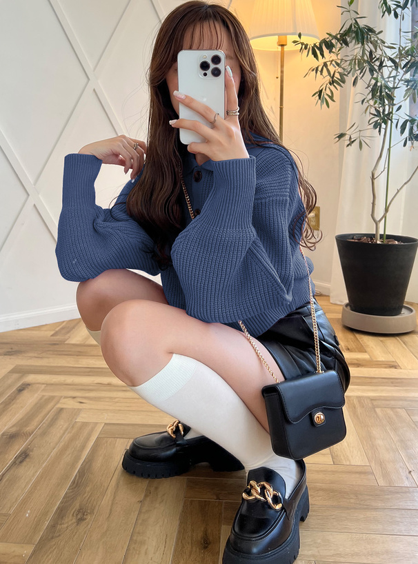 厚底チェーンレザーローファー[zr848] | レディースファッション通販の