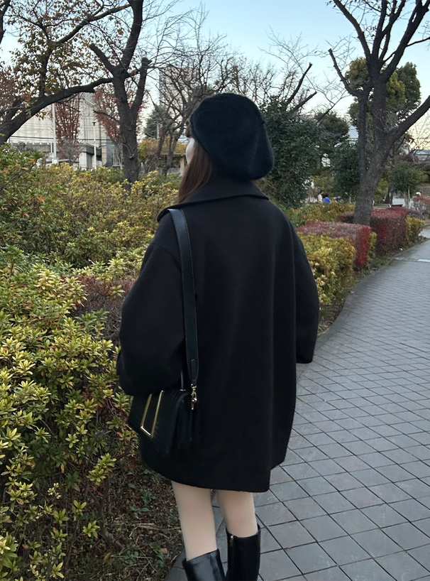 シャギーコクーンコート[ze839] | レディースファッション通販の