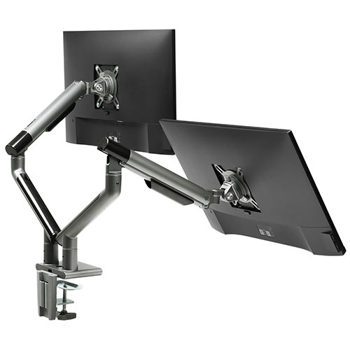 モニターアーム デュアル2画面（机・スプリング・フレキシブル・VESA