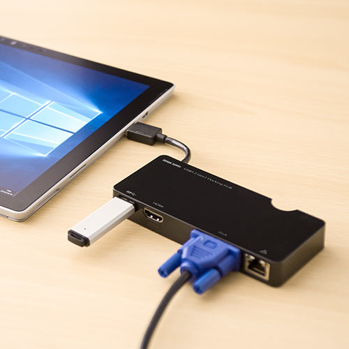 ドッキングステーション（USBハブ・USB3.0・ディスプレイ接続・HDMI