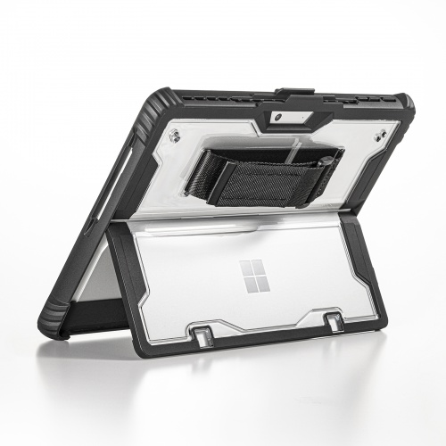 Surface Pro 9用耐衝撃ケース（ハンドベルト・ペンホルダー付き） PDA