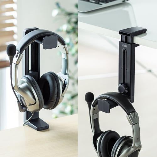 ヘッドホンスタンド(回転式・2WAY・ヘッドホンハンガー・おすすめ
