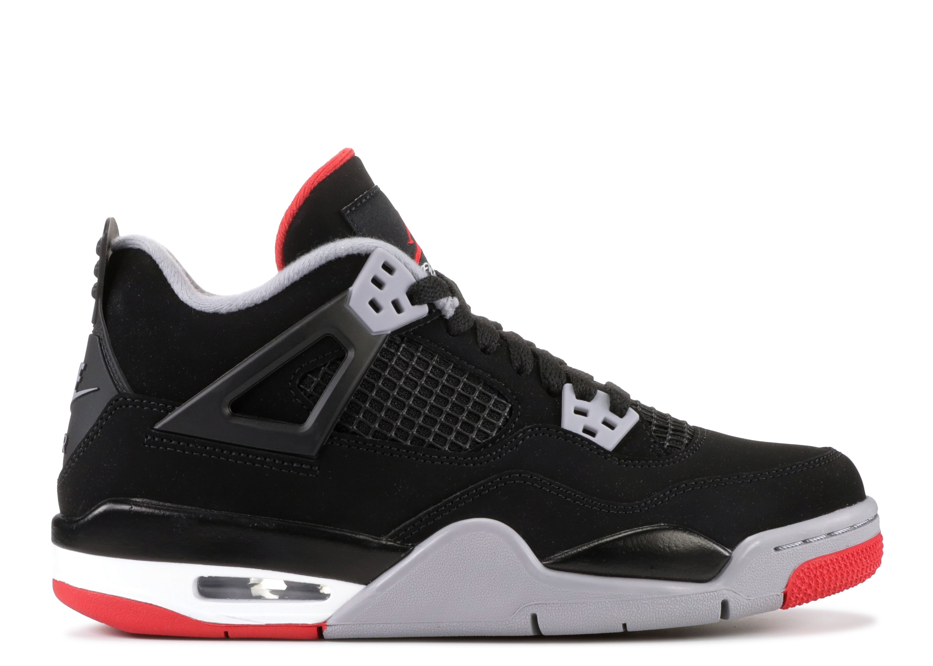 Jordan 4 Retro OG GS 'Bred' 2019 - Air Jordan - 408452 060 - black