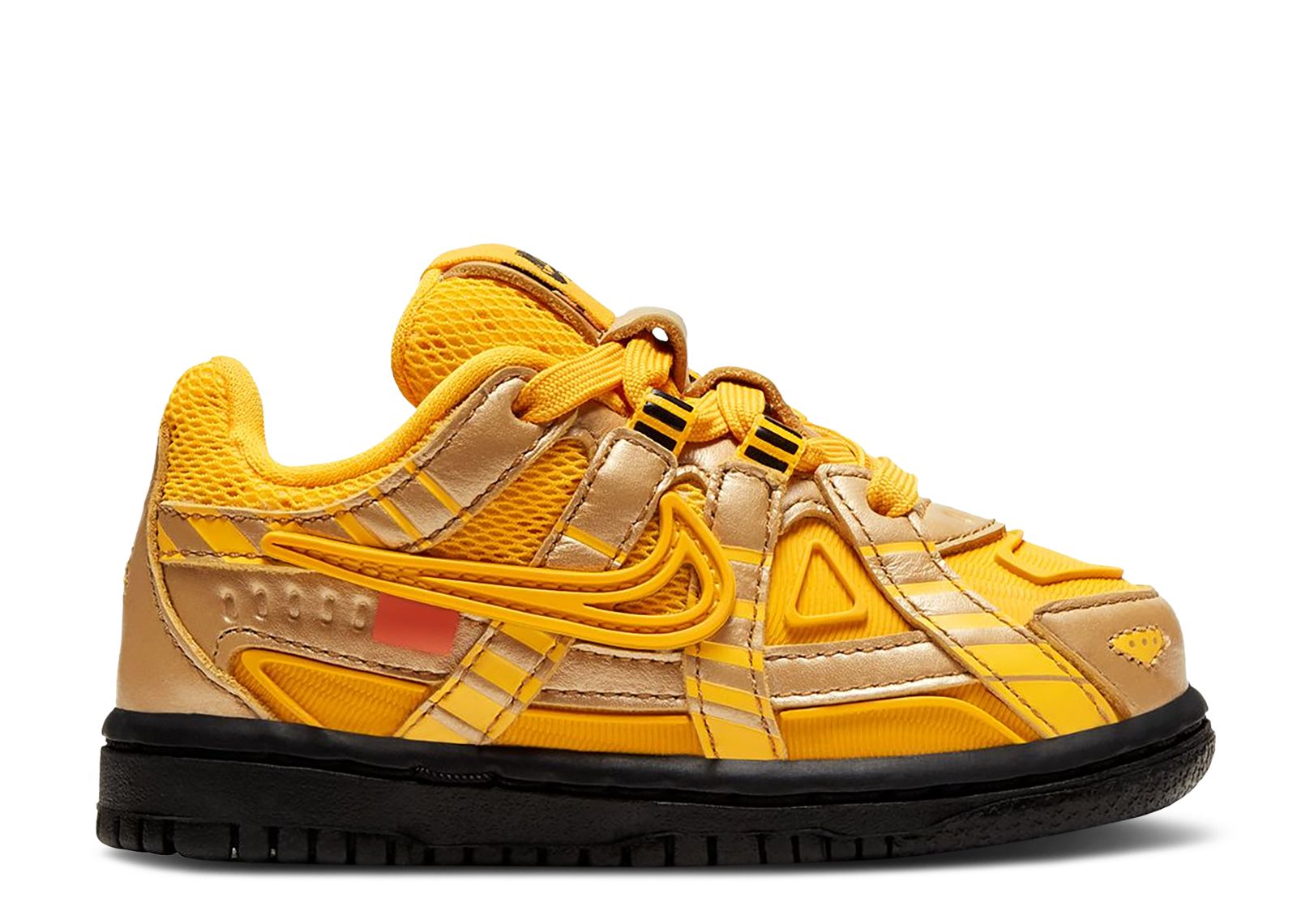 Off White X Rubber Dunk TD 'University Gold' - Nike - CW7444 700