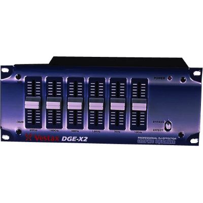 Vestax DGE-X2 GRAPHIC EQUALIZER 激レア Vestax DGE-X2 GRAPHIC