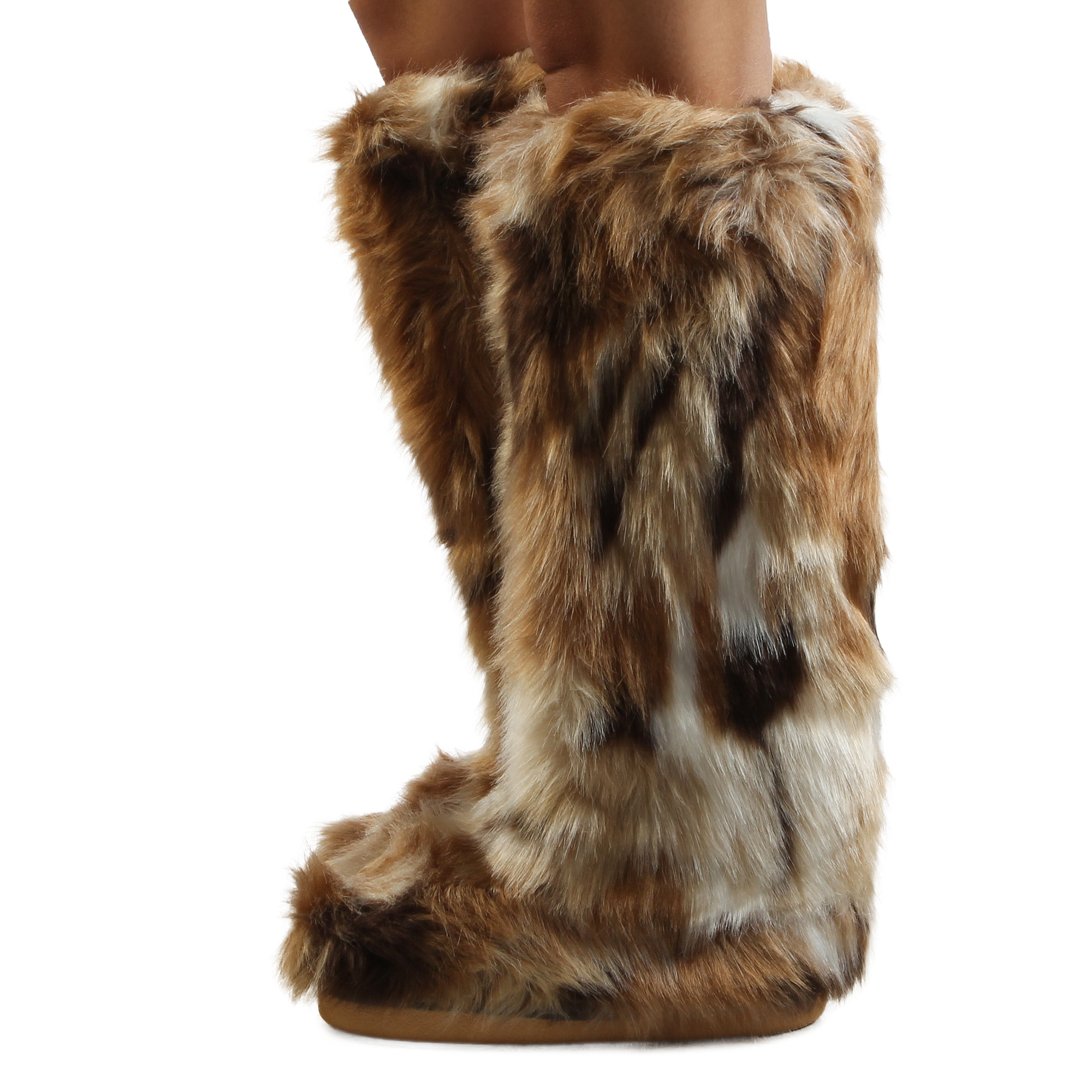 AZALEA WANG Fennec- Fur Boot FENNEC-MULTI - Karmaloop