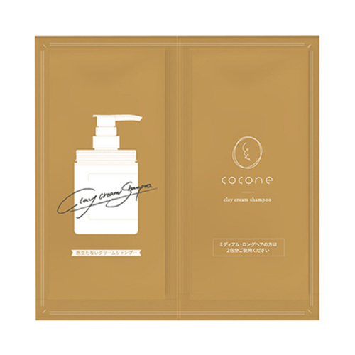 ココネ（cocone） クレイクリームシャンプー モイスト サシェタイプ