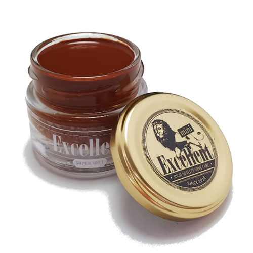 ライオン靴クリーム エクセレントクリーム ミニ 40g ダークブラウン