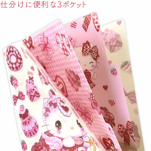 クローズ・ピン サンリオキャラクターズ×飴ノ森ふみか A5クリア