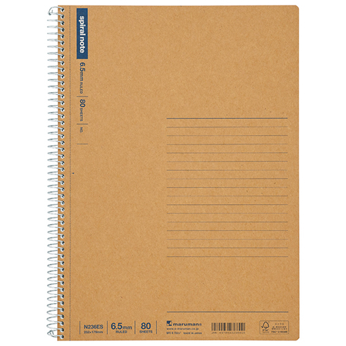 マルマン（maruman） スパイラルノート横罫80枚B5 N236ES｜【ハンズ