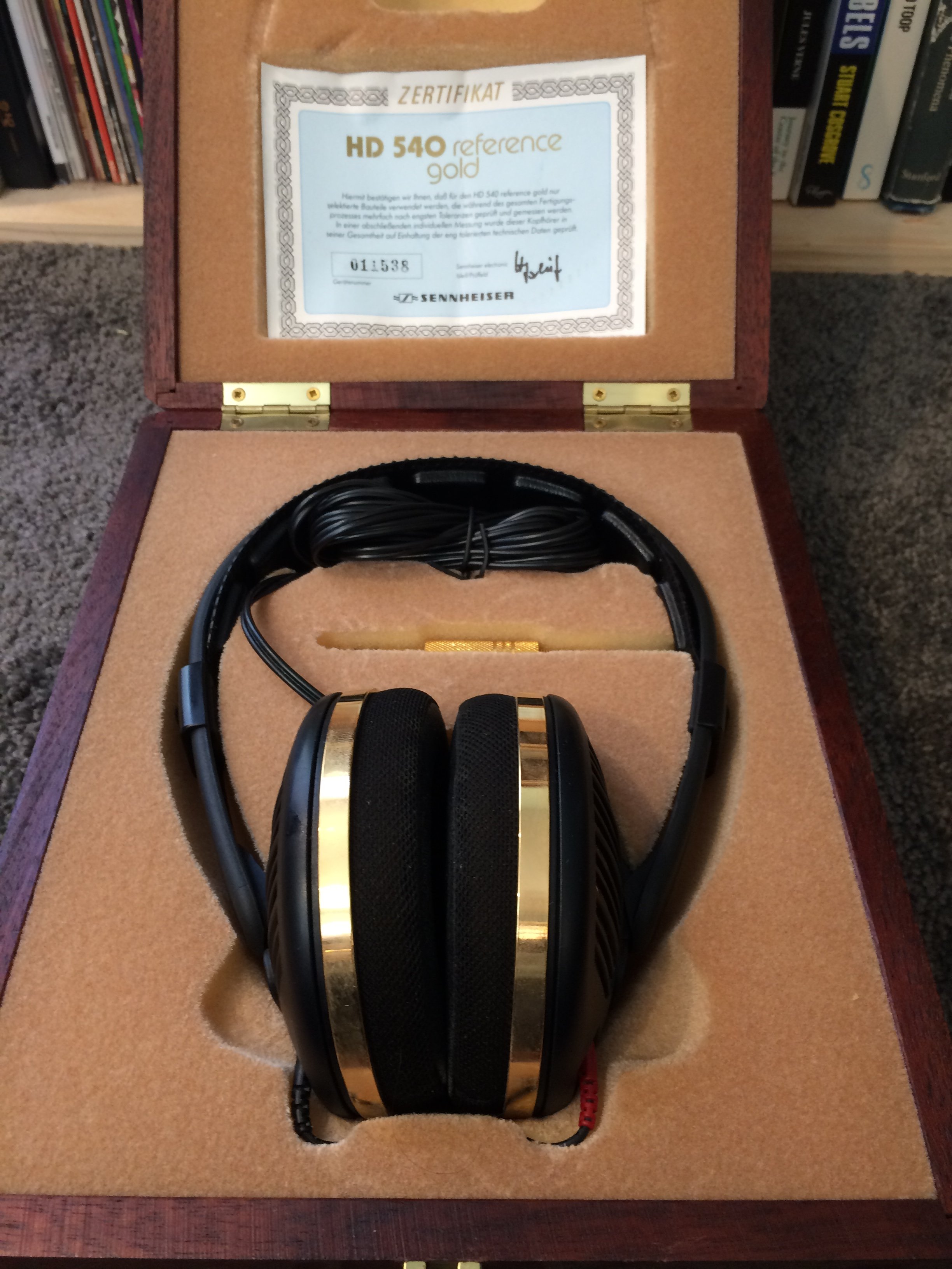 Sennheiser HD540 Reference Gold pads and foam discs | Headphone