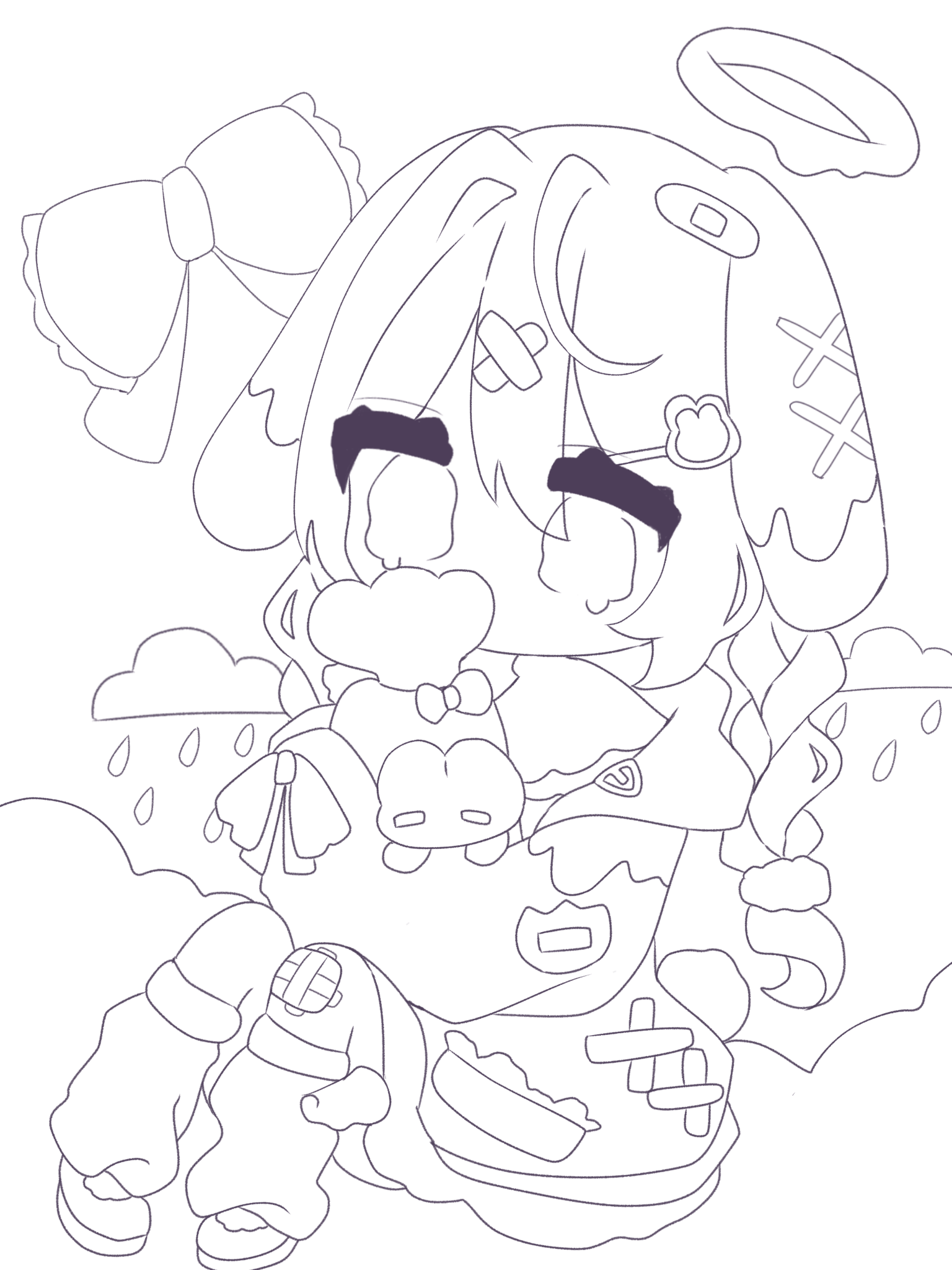 🩵線画 - ibisPaint