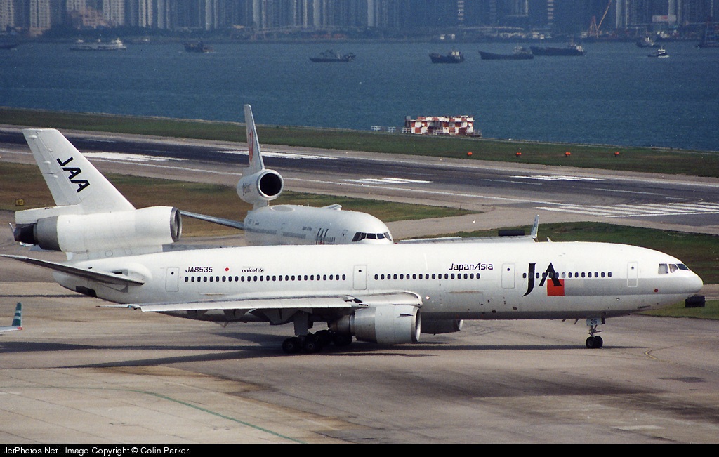 JA8535 | McDonnell Douglas DC-10-40 | Japan Asia Airways (JAA