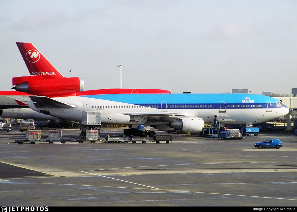 航空機・ヘリコプター INFLIGHT NW DC-10-30 N237NW 1/200 航空機