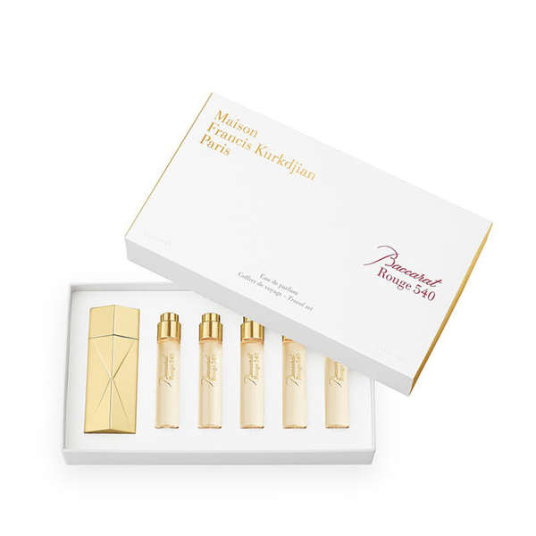 MFK BACCARAT ROUGE 540 SET, 5x11+Globe trotter Case