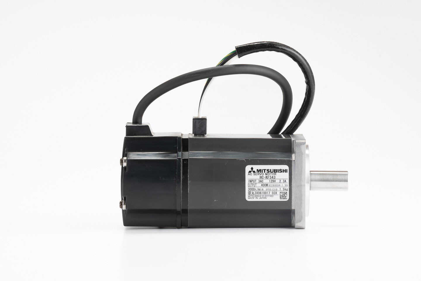 三菱 ACサーボモータ HC-KFS43 (ケーブルが短い) | 保守部品.com