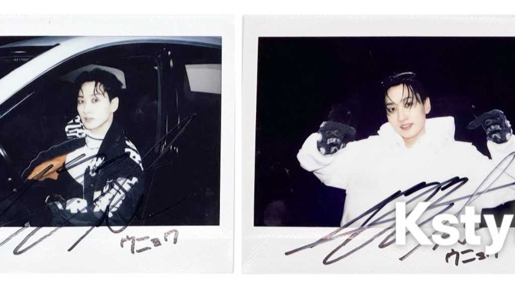 終了しました】SUPER JUNIOR ウニョク直筆サイン入りポラを2名様に