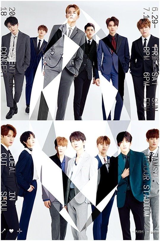 SEVENTEEN、6月に単独コンサート「IDEAL CUT」開催決定！メイン