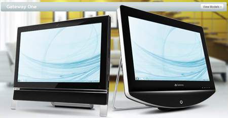 Gateway One ZX4931 (ZX4931-31e) - Touchscreen Computing: Gateway