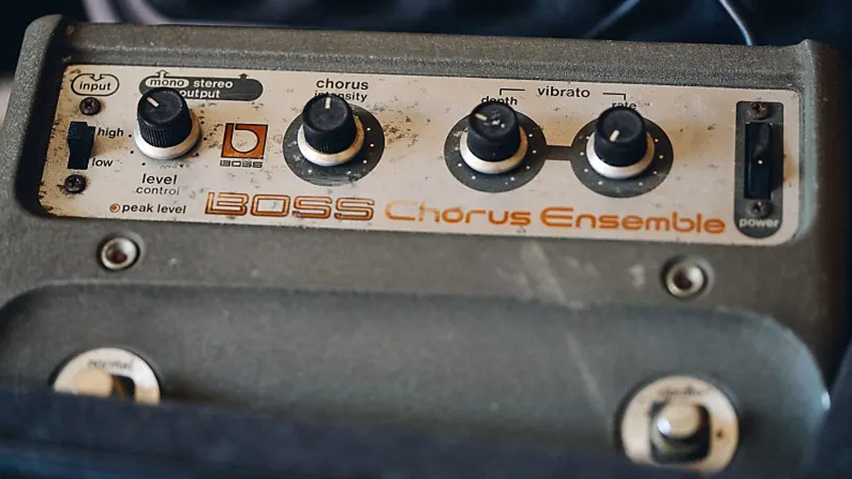The first Boss CE-1 Chorus Ensemble ever made has been listed on