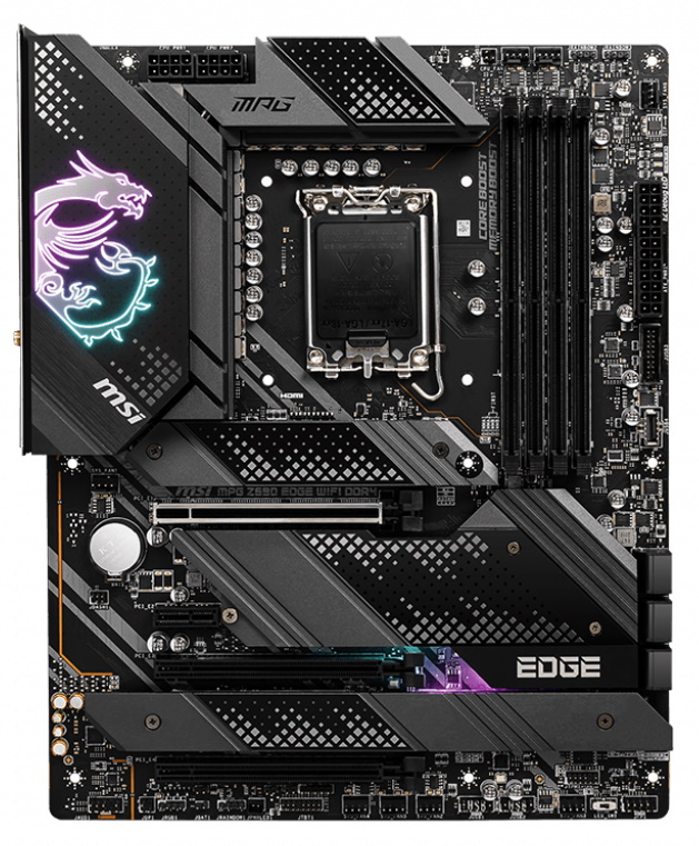 MSI MPG Z690 Edge WIFI DDR4 Motherboard Review: Affordable