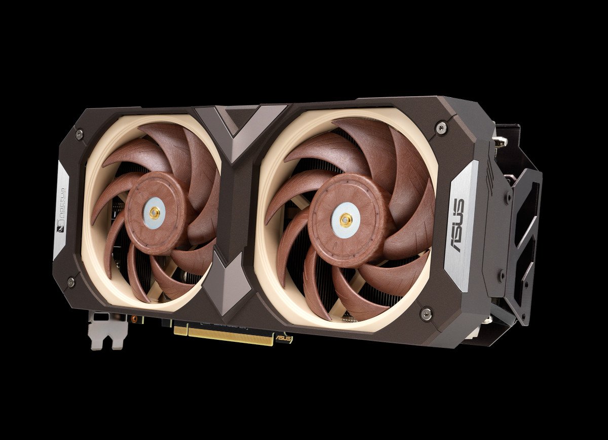ASUS announces a GeForce RTX 3070 GPU with 25mm thick Noctua PC