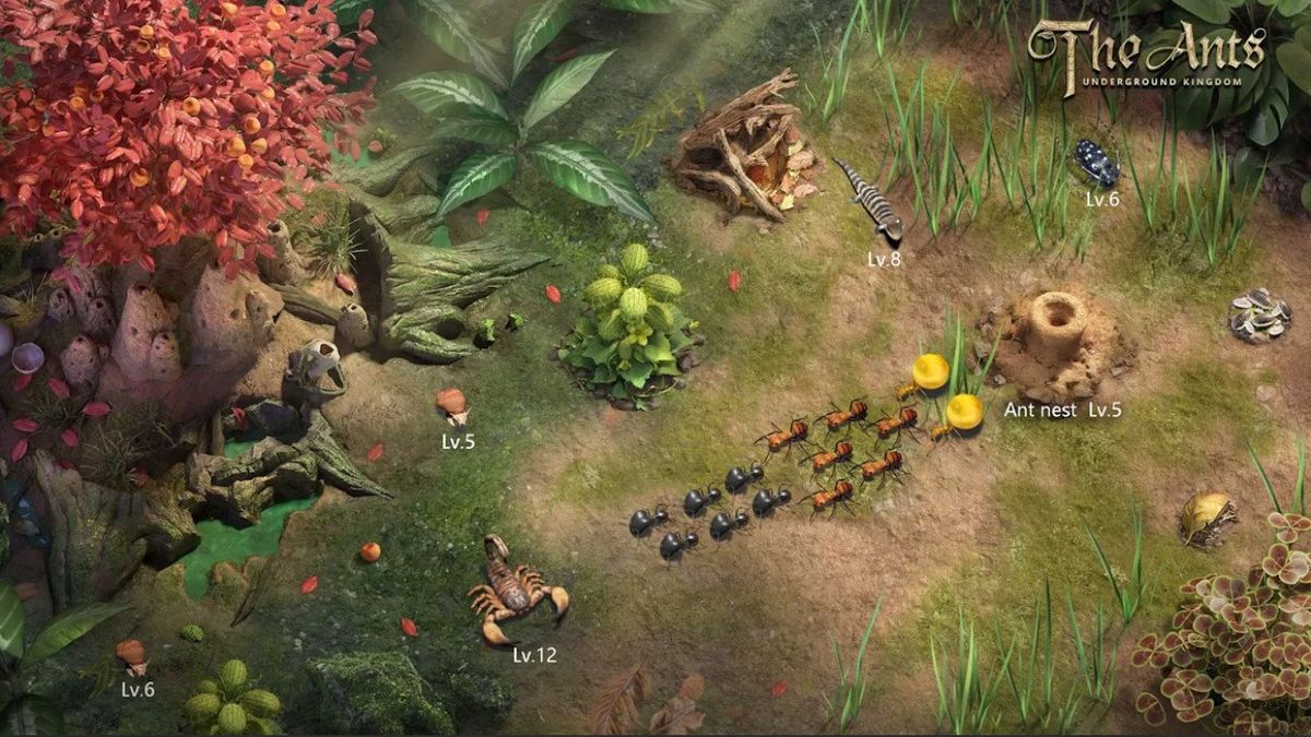 Build a colony and conquer tiny foes in The Ants: Underground