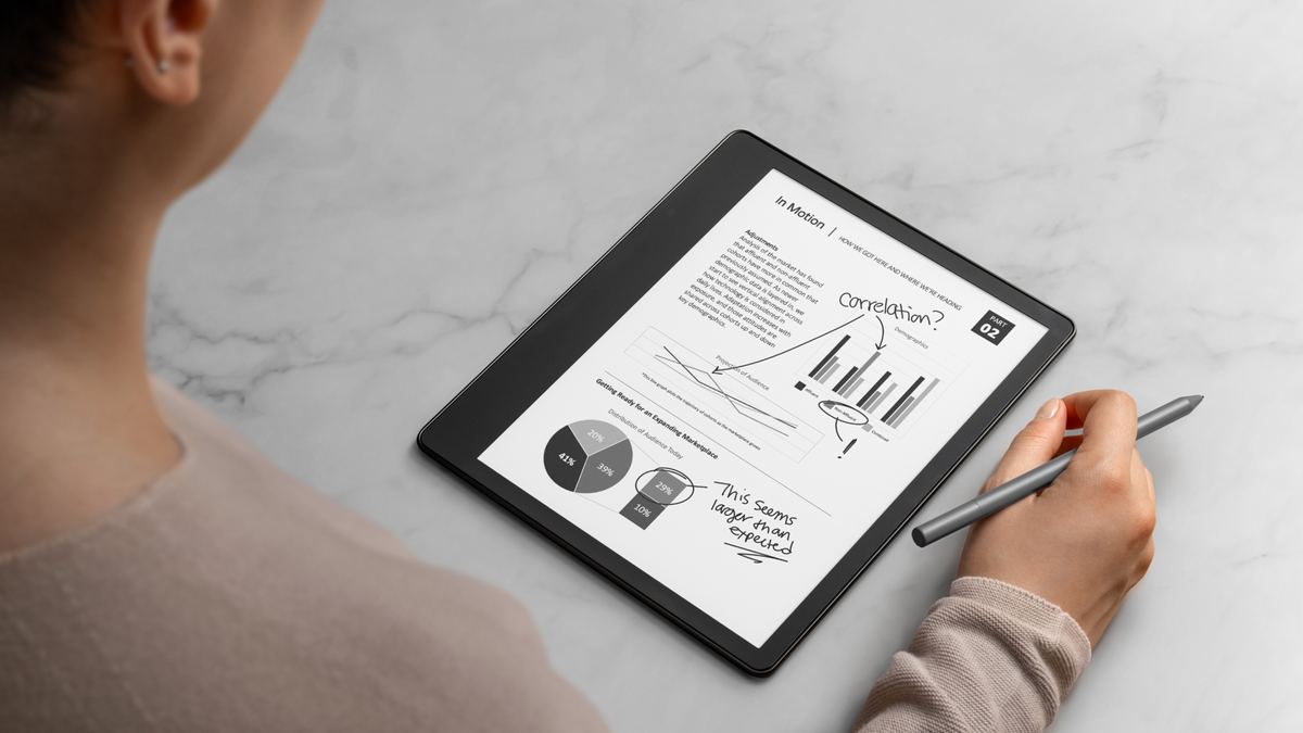 Amazon launches Kindle Scribe with 10.2-inch display and pen for