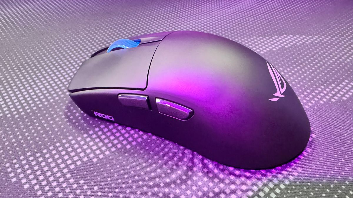 I tried the ROG Harpe II Ace gaming mouse — it's faster than you