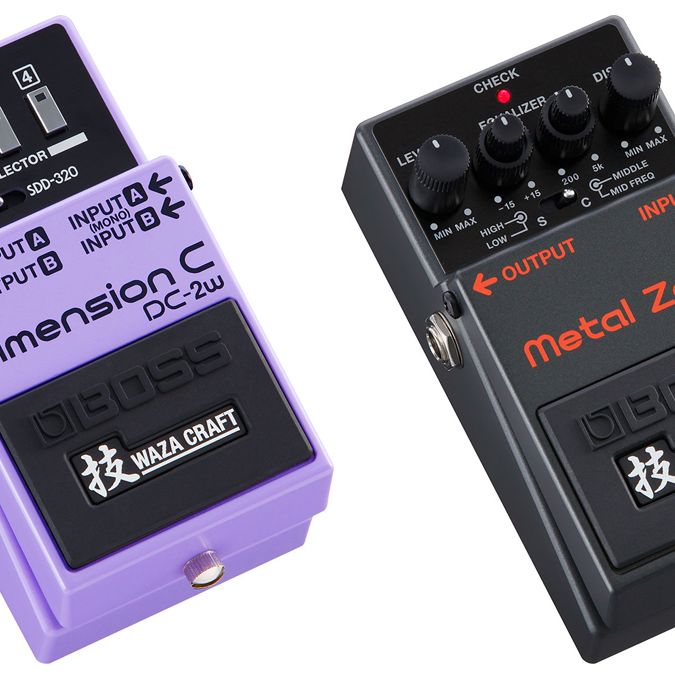 Boss unveils Waza Craft versions of the DC-2 Dimension C and… MT-2