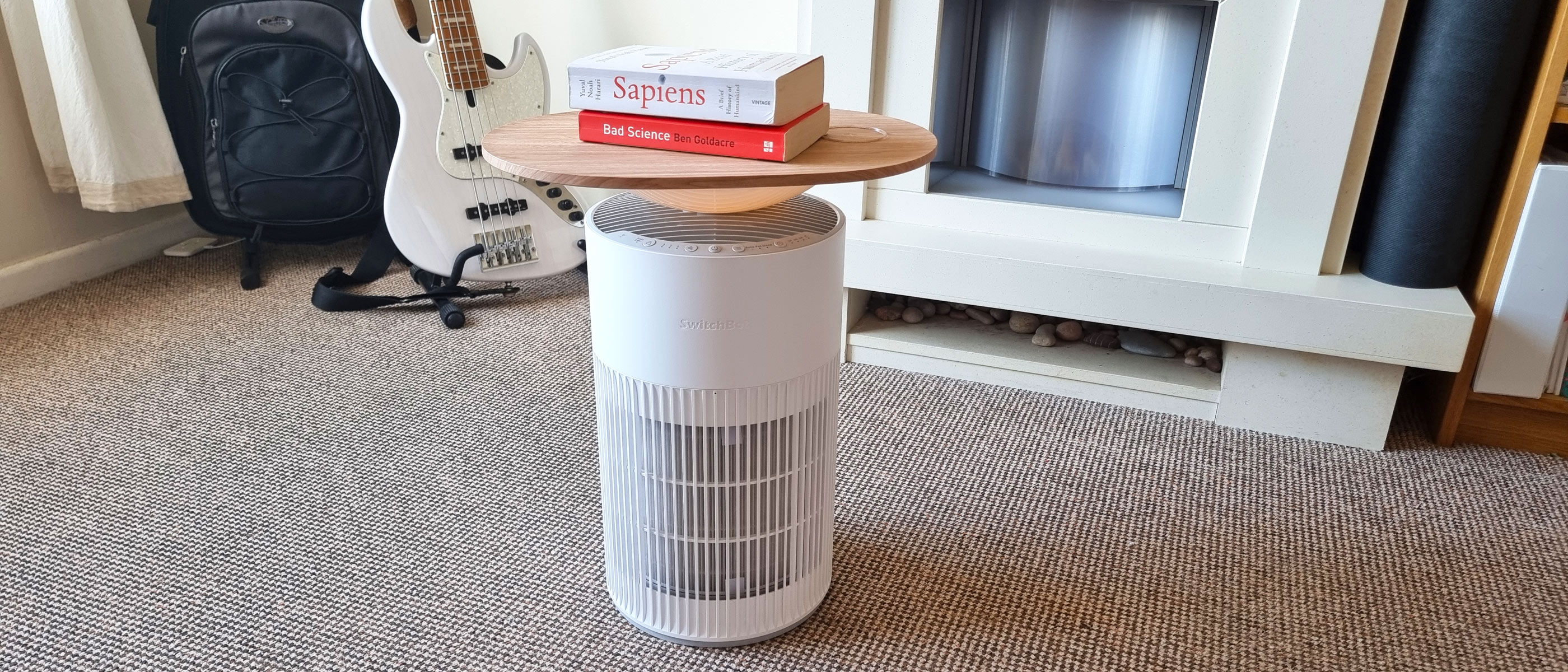 SwitchBot air purifier table review: Stylish, smart and pet